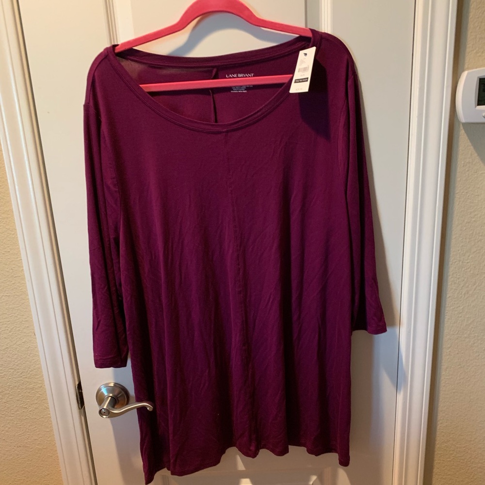 NWT Lane Bryant long sleeve swing top